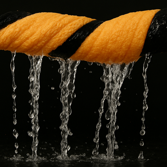 MakerX ProGleam™ Microfiber Combo – 800 GSM Drying + 400 GSM Finishing (40×40 cm)