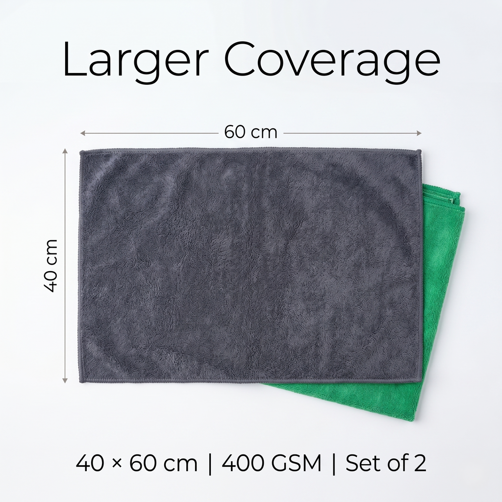 MakerX™ Control Duo – 400 GSM Precision Towels (Set of 2)