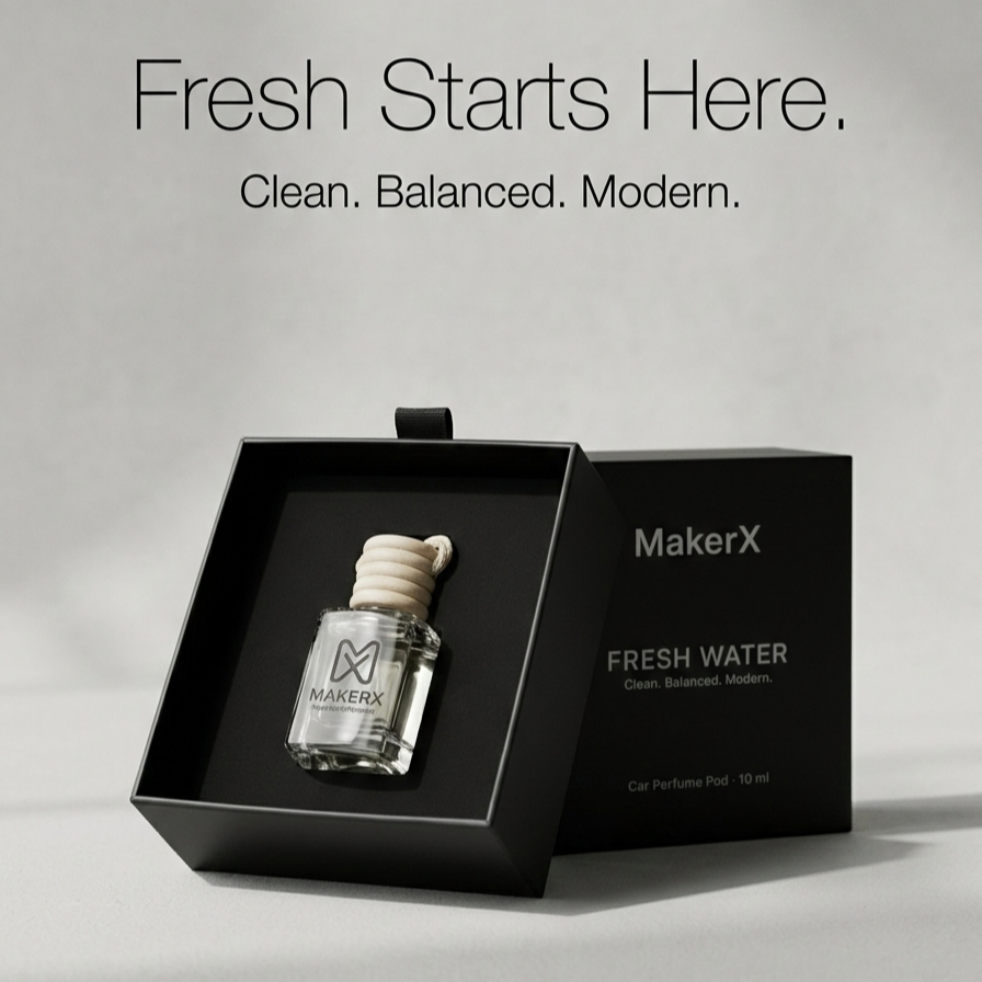 MakerX™ Fresh Water Car Perfume