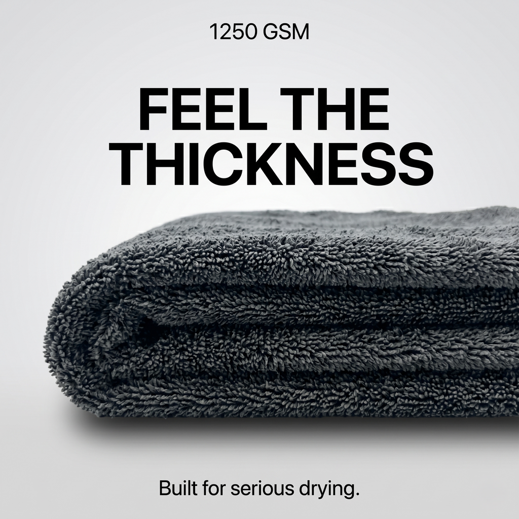 premium 1250 gsm microfiber towel makerx