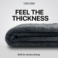 premium 1250 gsm microfiber towel makerx