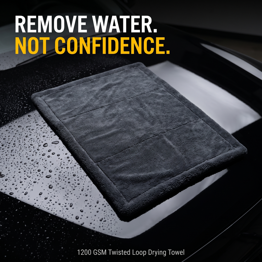 MakerX™ DryMax – 1200 GSM Microfiber Towels for Cars | 40 x 60 cm