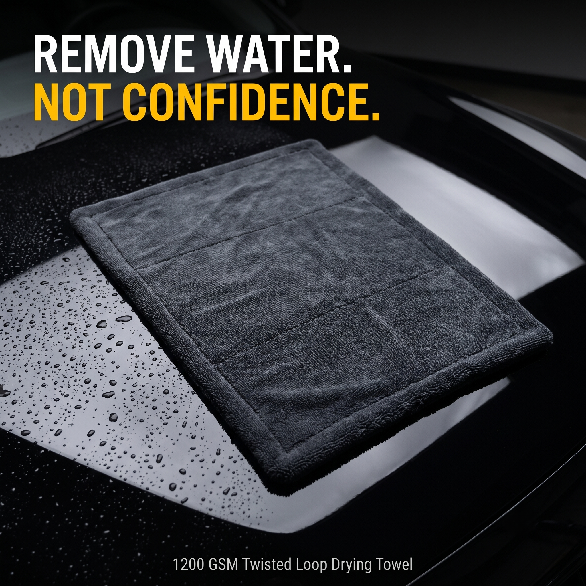 MakerX™ DryMax – 1200 GSM Microfiber Towels for Cars | 40 x 60 cm