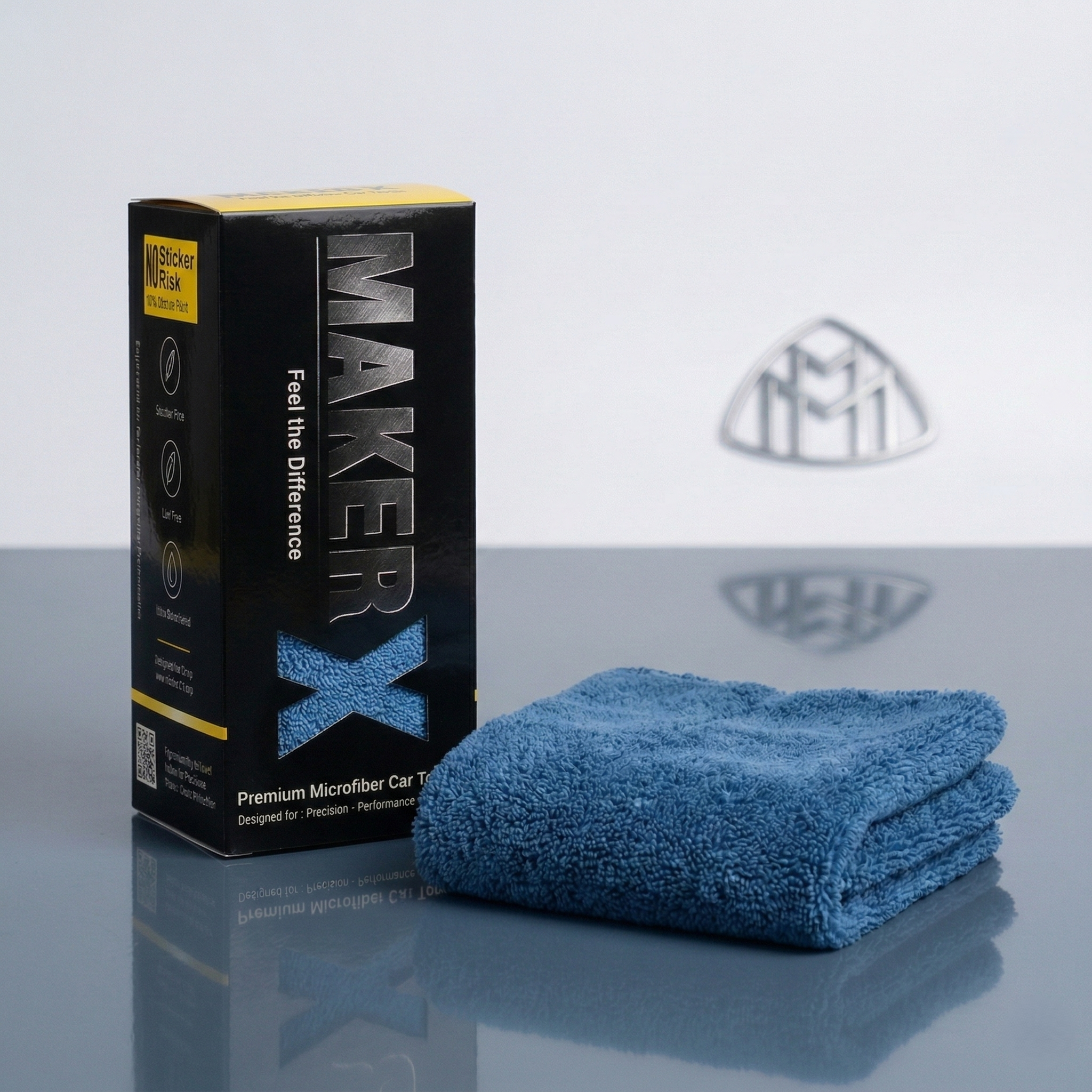 MakerX™ DryMax — 1200 GSM Microfiber Towels for Cars | Complete Wash + Dry System