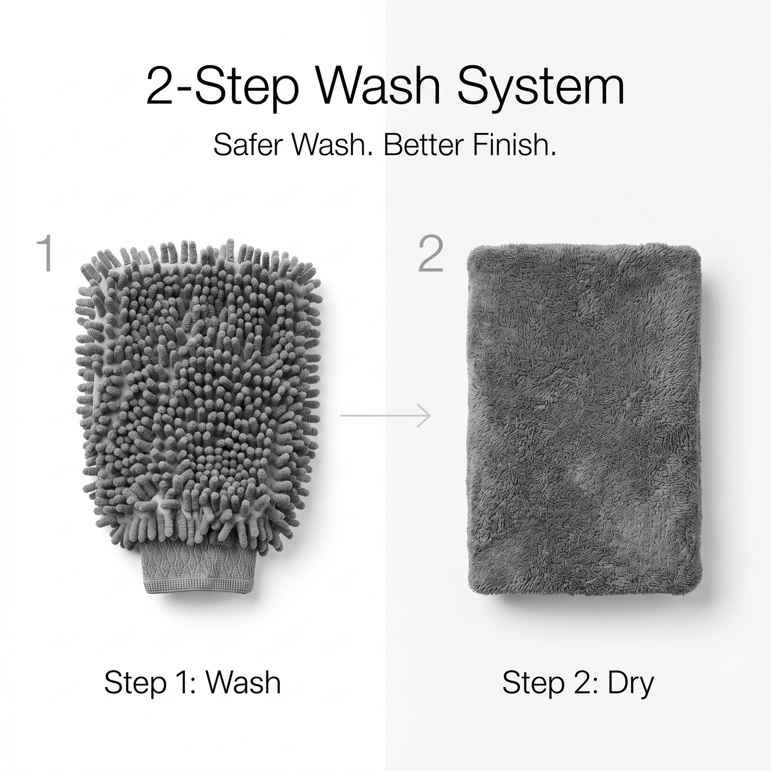 microfiber wash mitt