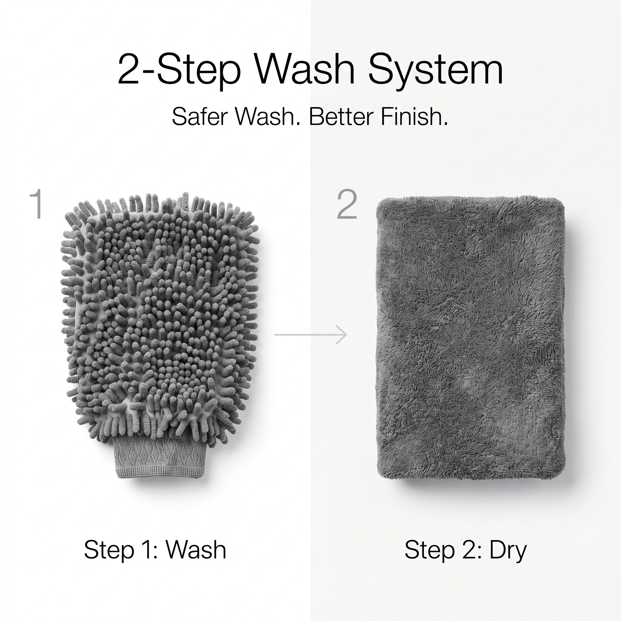 microfiber wash mitt