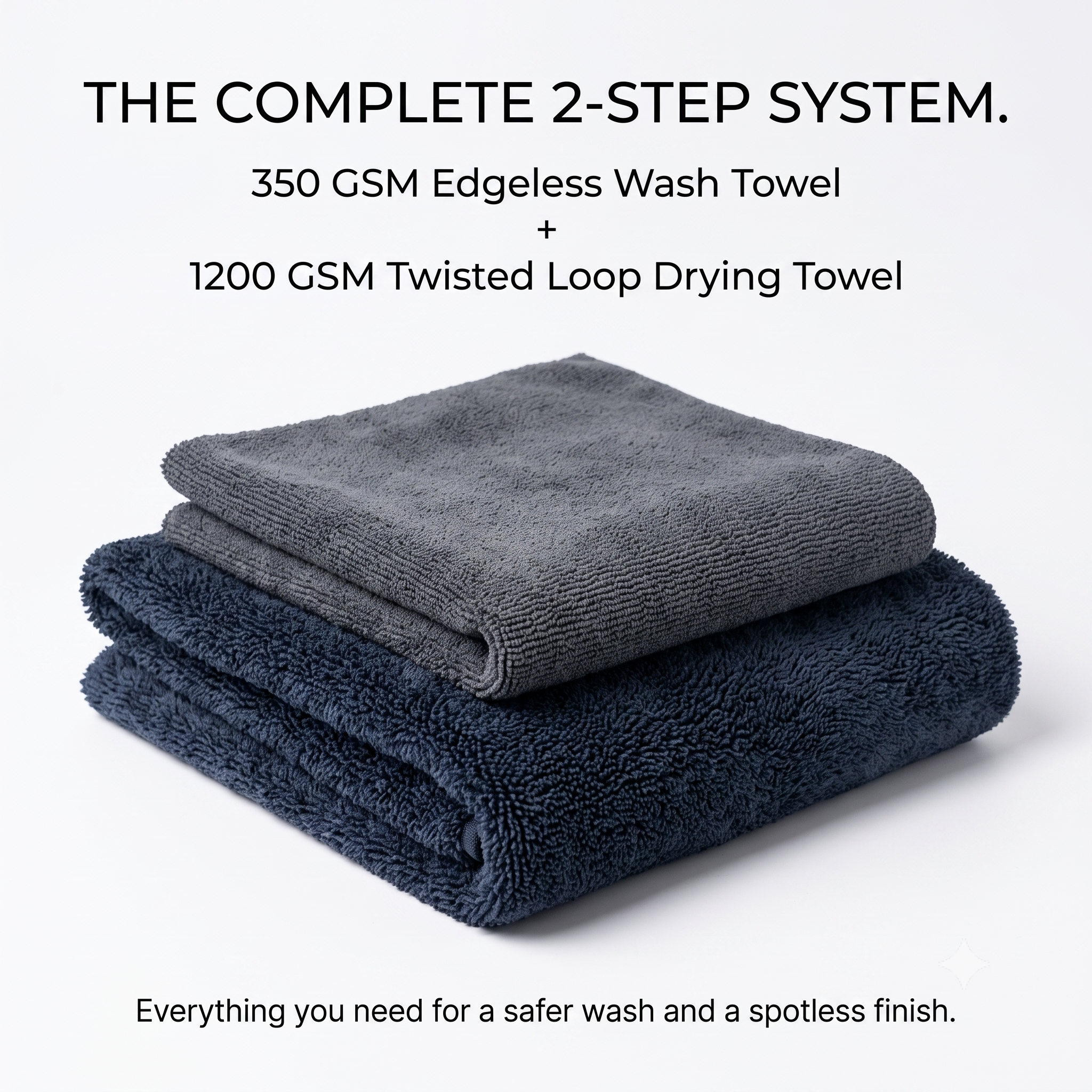 MakerX™ DryMax – 1200 GSM Microfiber Towels for Cars | 40 x 60 cm